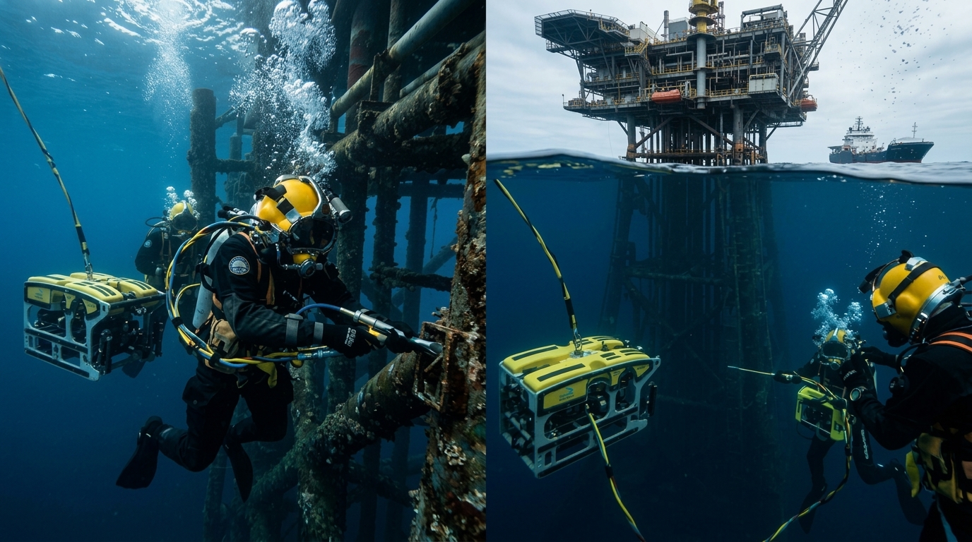 Plataforma avançada de perfuração offshore conceito de arquitetura naval de ponta
